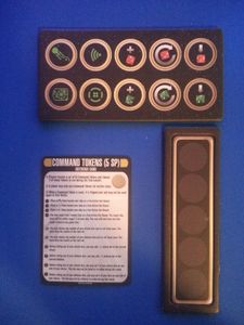 Star Trek Attack Wing OP Kit Chief Engineer Token Set And Reference Card