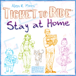 Ticket To Ride Stay At Home Board Game Boardgamegeek