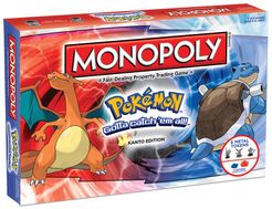 Monopoly Pokemon Kanto Edition Board Game Boardgamegeek