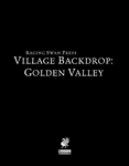 RPG Item: Village Backdrop: Golden Valley