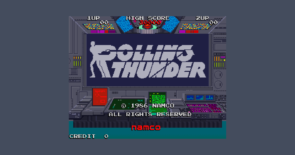 Rolling Thunder Video Game VideoGameGeek