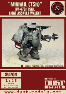 Dust Tactics: KV-47G (TSH) Light Assault Walker – "Mikhail"