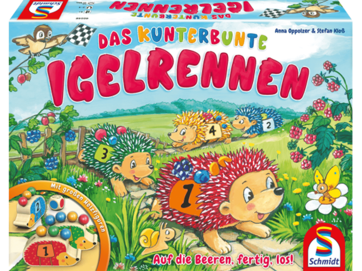 Das kunterbunte Igelrennen
