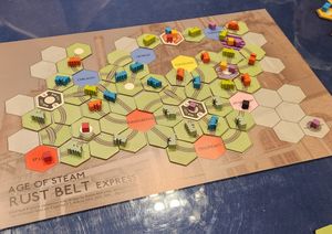 Age of Steam Expansion: Rust Belt Express / Union Pacific Express