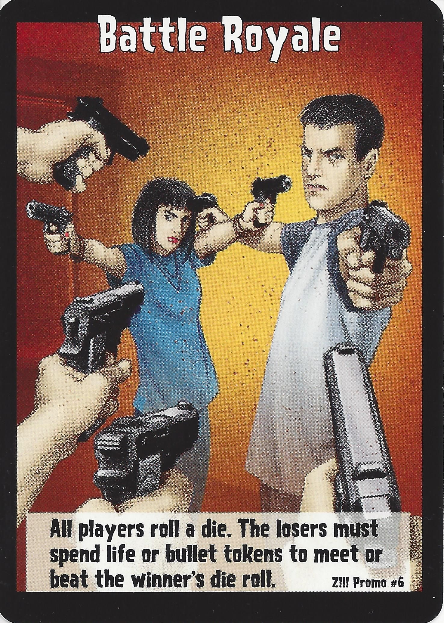 Zombies!!!: Battle Royale Promo Card box art