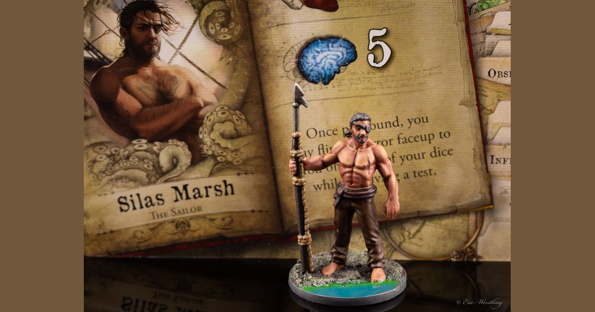 Mansions of Madness: Silas Marsh a man and his harpoon | Don't Play