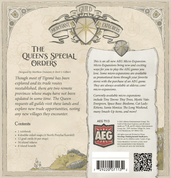 The Guild of Merchant Explorers: The Queen&#039;s Special Orders