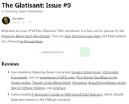 Issue: The Glatisant (Issue #9)