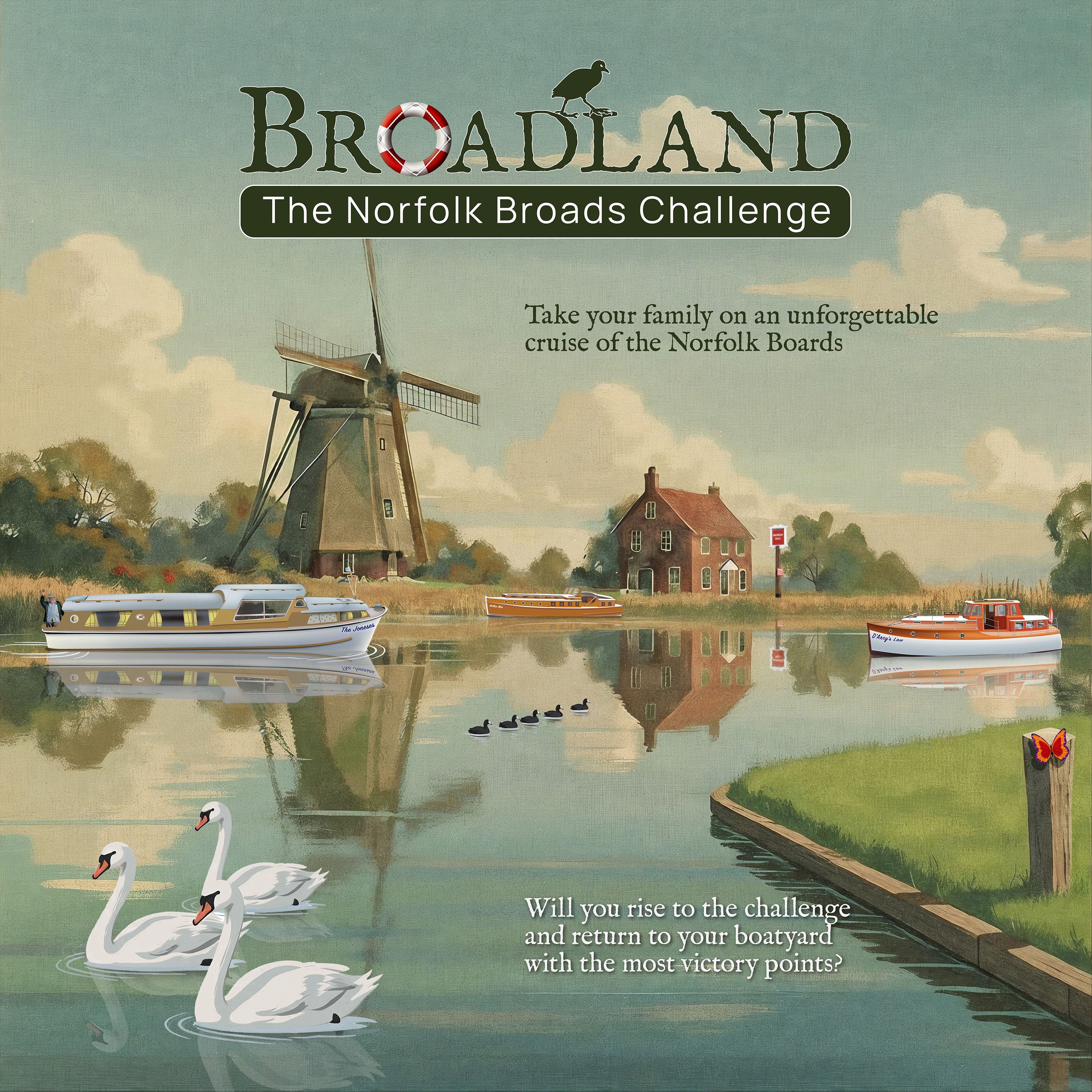 Cover art for Broadland: The Norfolk Broads Challenge