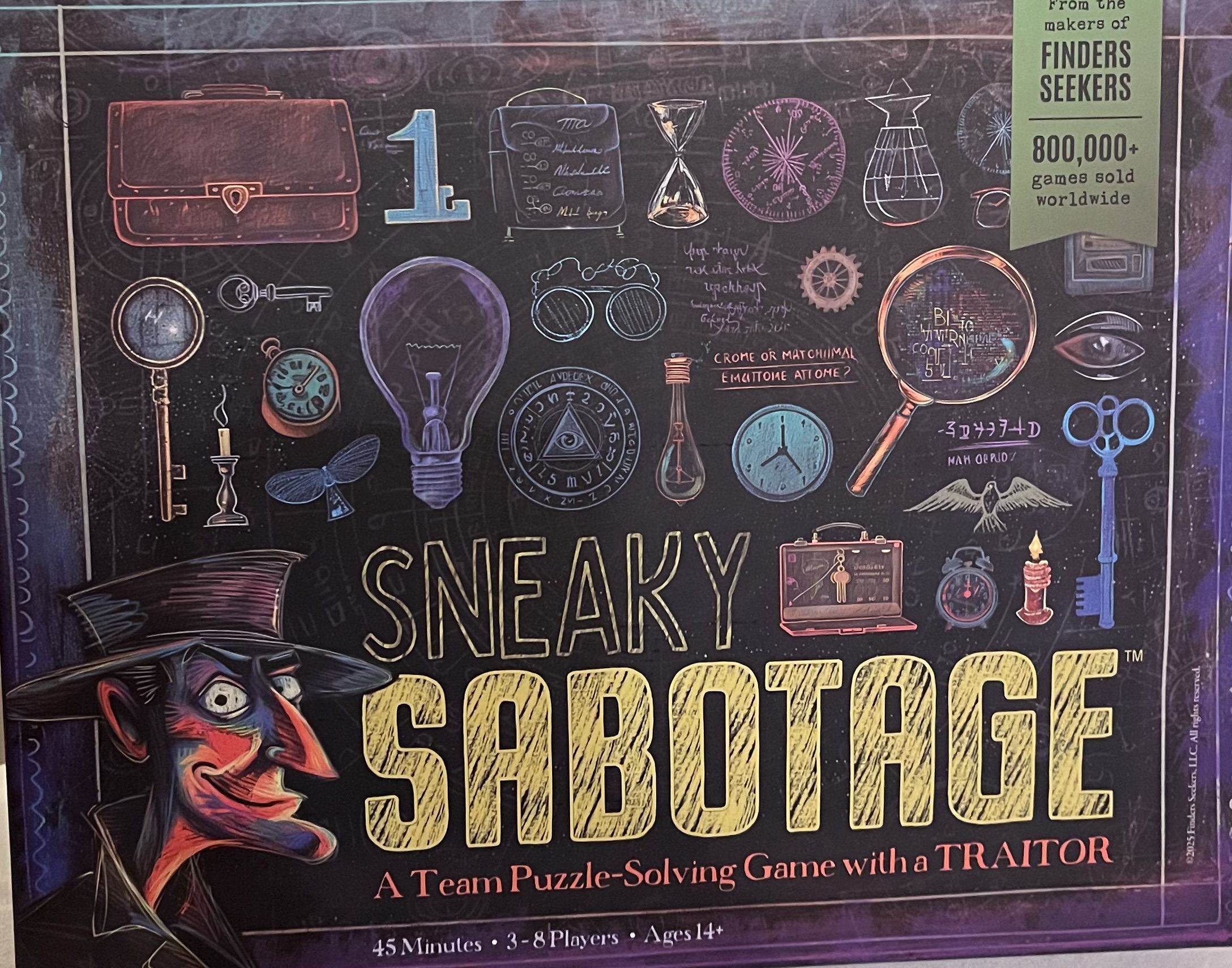 Cover art for Sneaky Sabotage