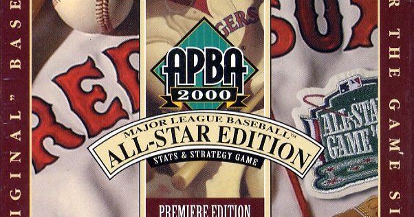 APBA Major League Baseball: All Star Edition | Board Game | BoardGameGeek