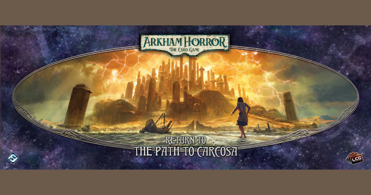 Arkham Horror LCG Return to the Path to Carcosa Expansion UNOPENED FREE SHIP 