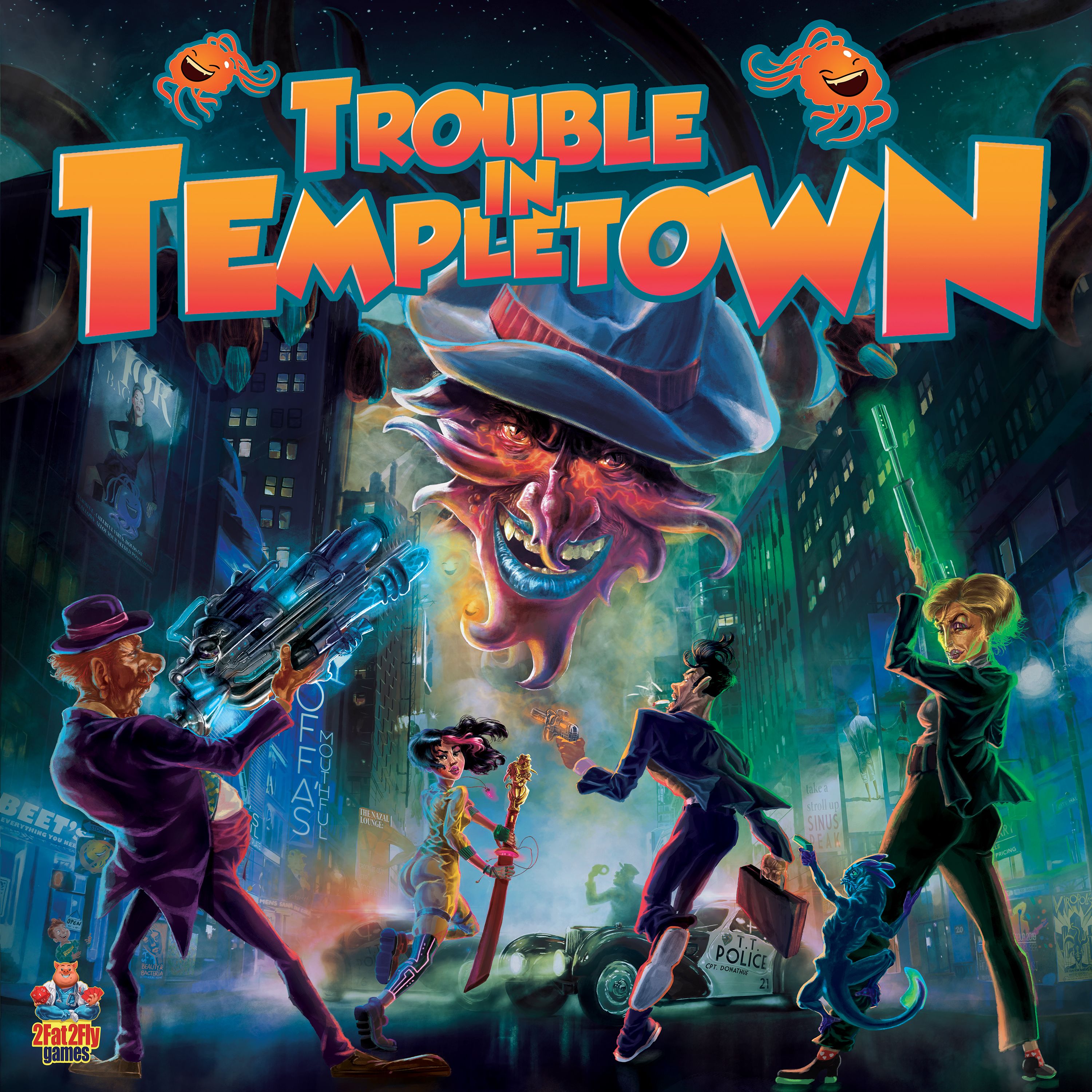 Trouble in Templetown box art