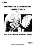 RPG Item: UA00: Universal Adventures Sample Pack