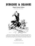 RPG Item: Dungeons & Dragons Single Volume Edition
