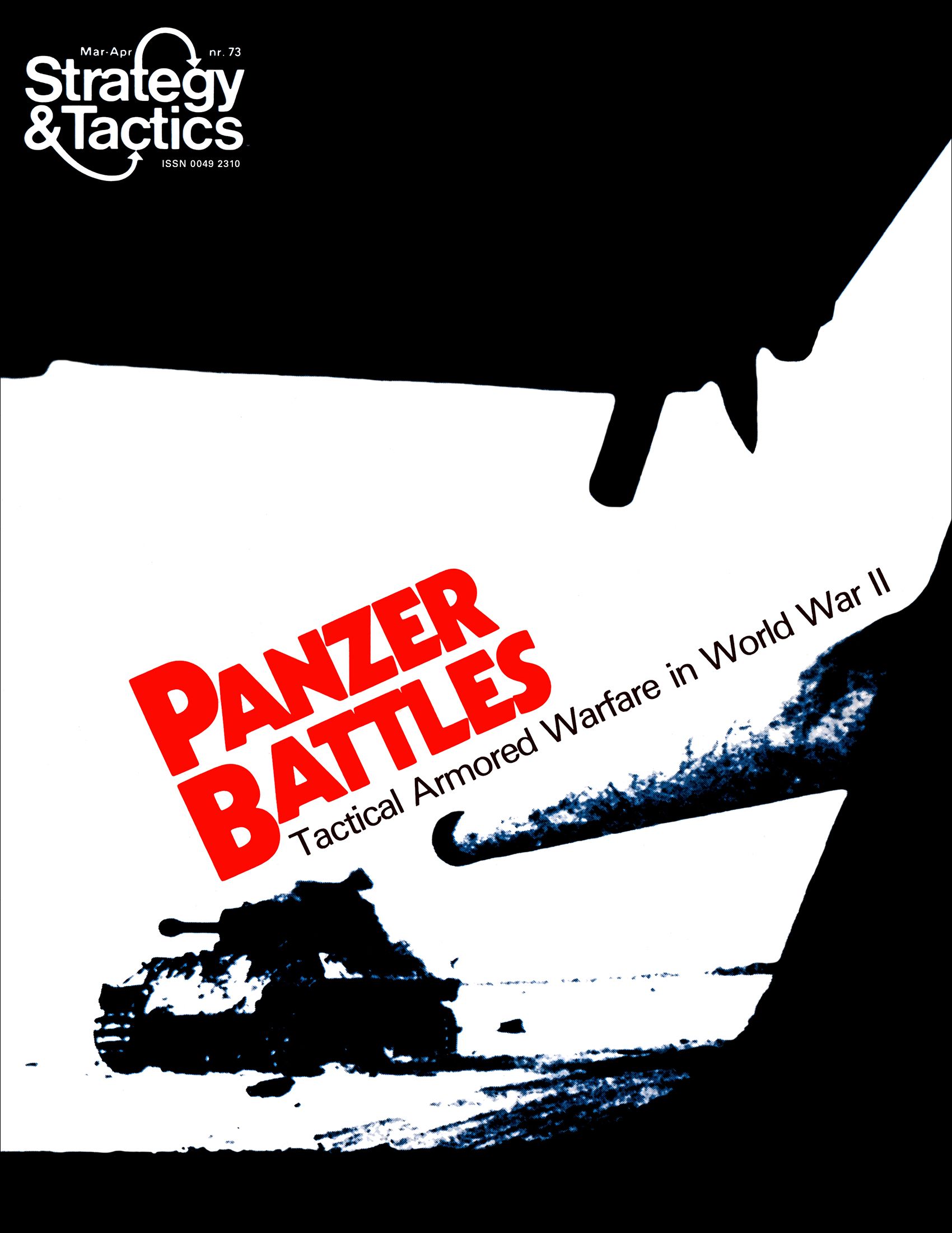 Boîte du jeu Panzer Battles: Tactical Armored Warfare in World War II