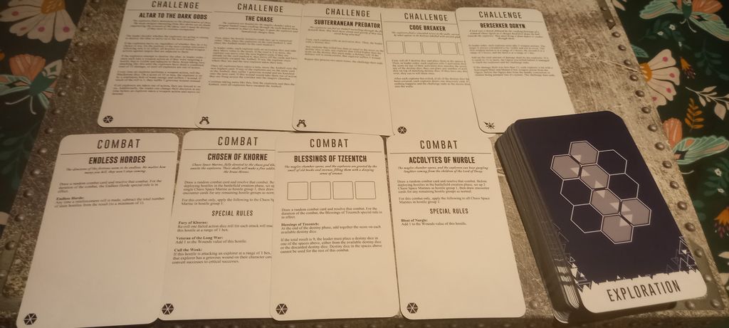 Custom Exploration Cards | Warhammer Quest: Blackstone Fortress