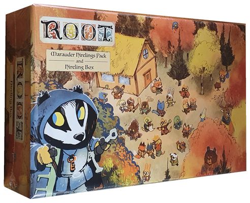 Miniatura Ver juego de Root: Marauder Hirelings Pack & Hireling Box