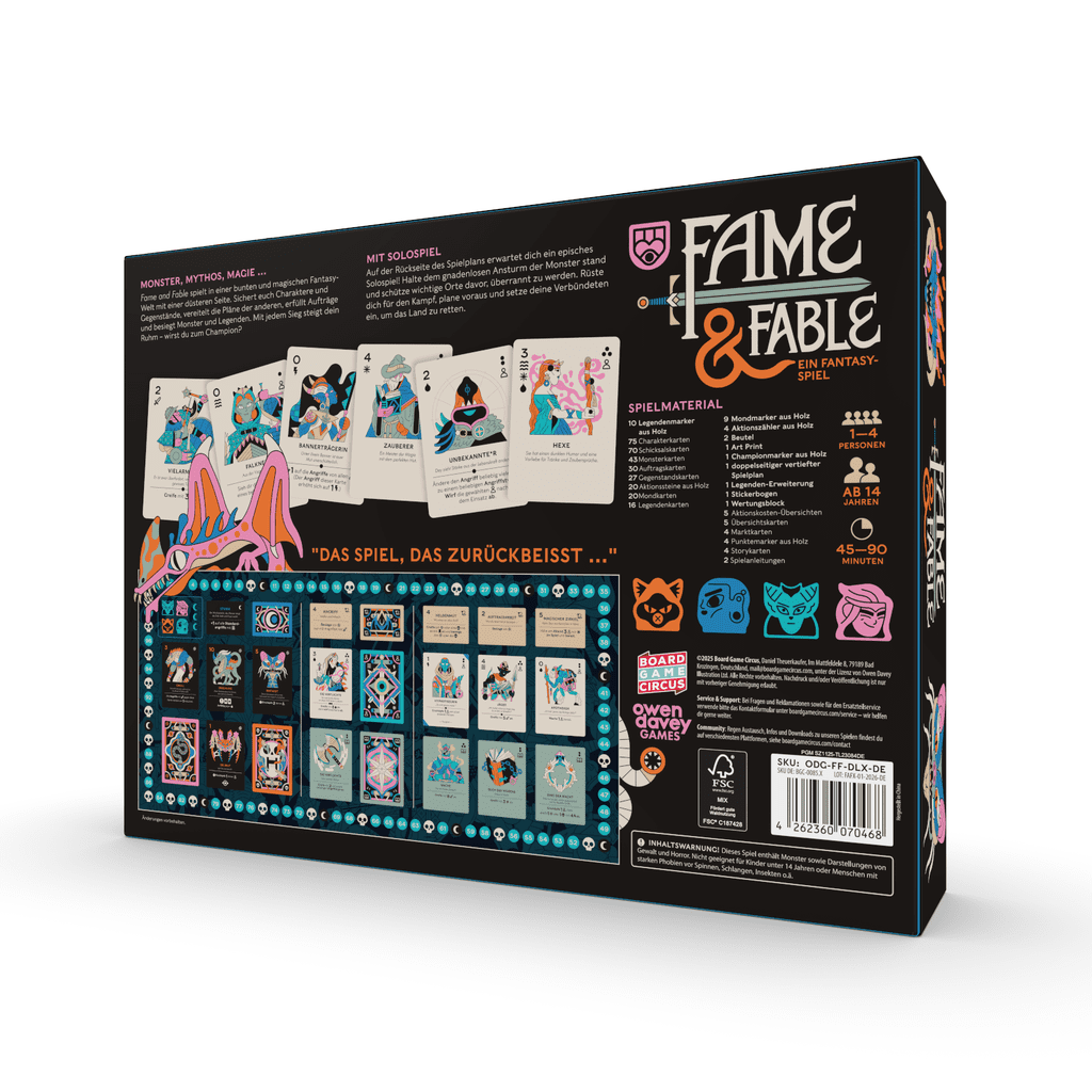 Illustration 3 de Fame and Fable | A Fantasy Board Game