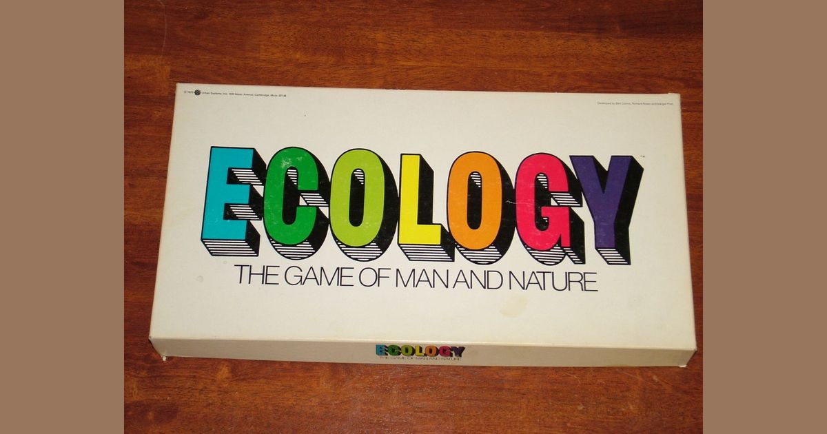 Ecology Game of Man & Nature Board Game BoardGameGeek