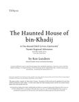 RPG Item: TUS3-01: The Haunted House of bin-Khadij