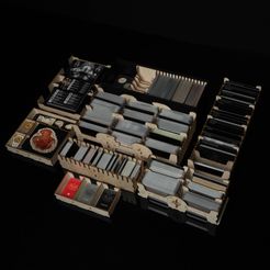 Kingdom Death: Monster – Gambler's Chest: Laserox Organizer