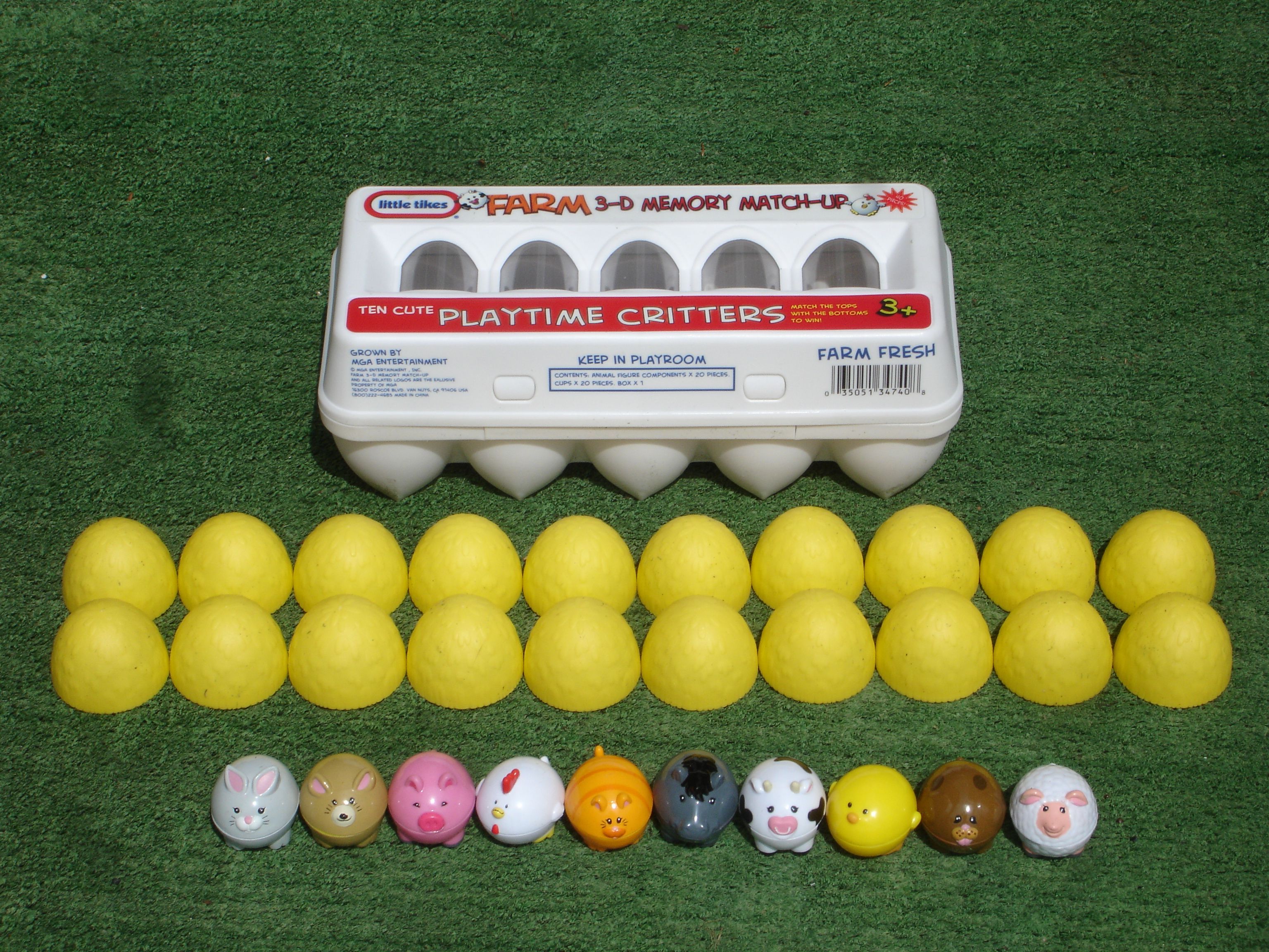 Coperta Farm 3-D Memory Match-Up