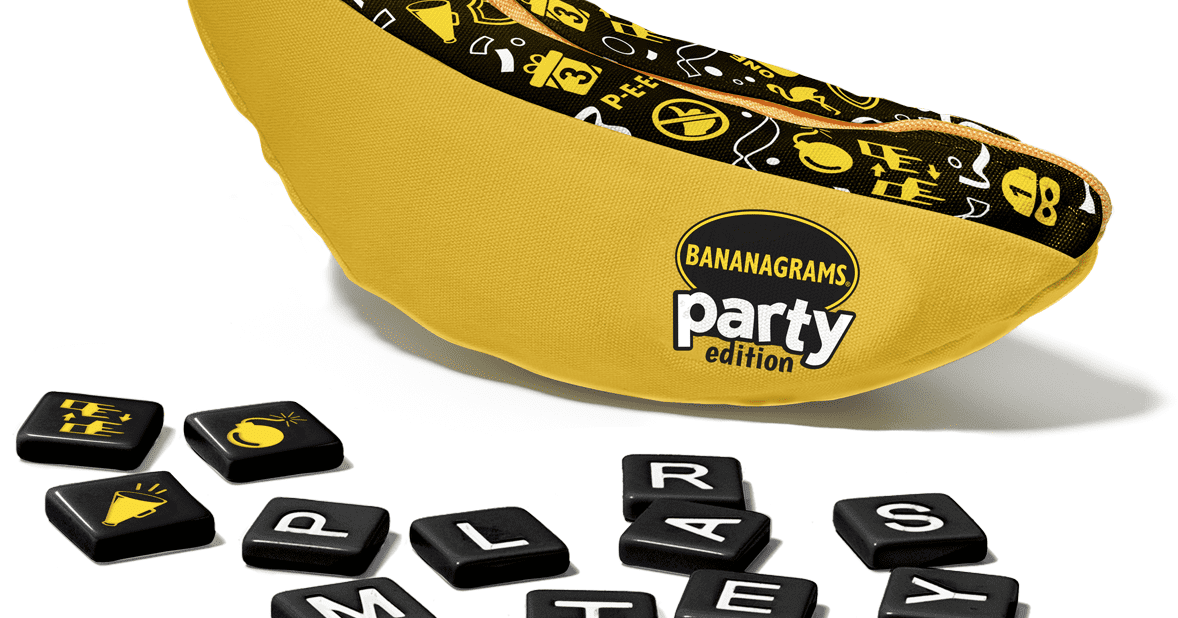 Bananagrams Party | Board Game BoardGameGeek
