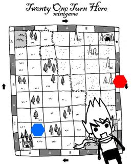 Twenty One Turn Hero Minigame