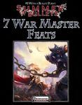 RPG Item: Bullet Points: 7 War Master Feats