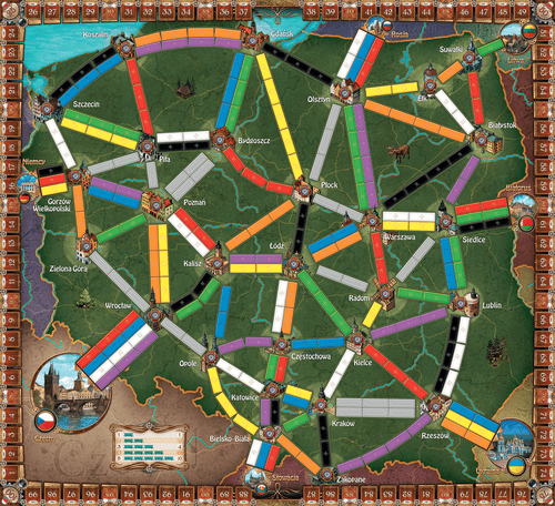 Board Game: Ticket to Ride Map Collection: Volume 6½ – Poland