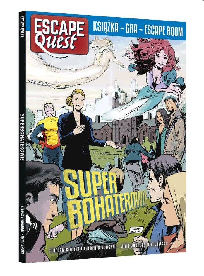 Cover art for Escape Quest: Superbohaterowie
