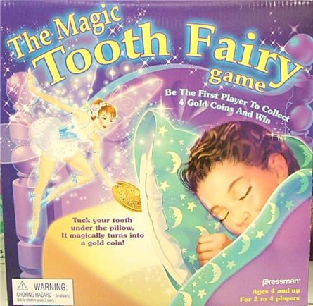 THE MAGIC TOOTH FAIRY GAME COMPLETE NICE CONDITION THROUGHOUT KIDS GAME CARDS 
