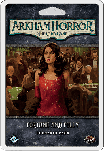 Arkham Horror: El Juego de Cartas – Fortuna e Insensatez: Pack de Escenario