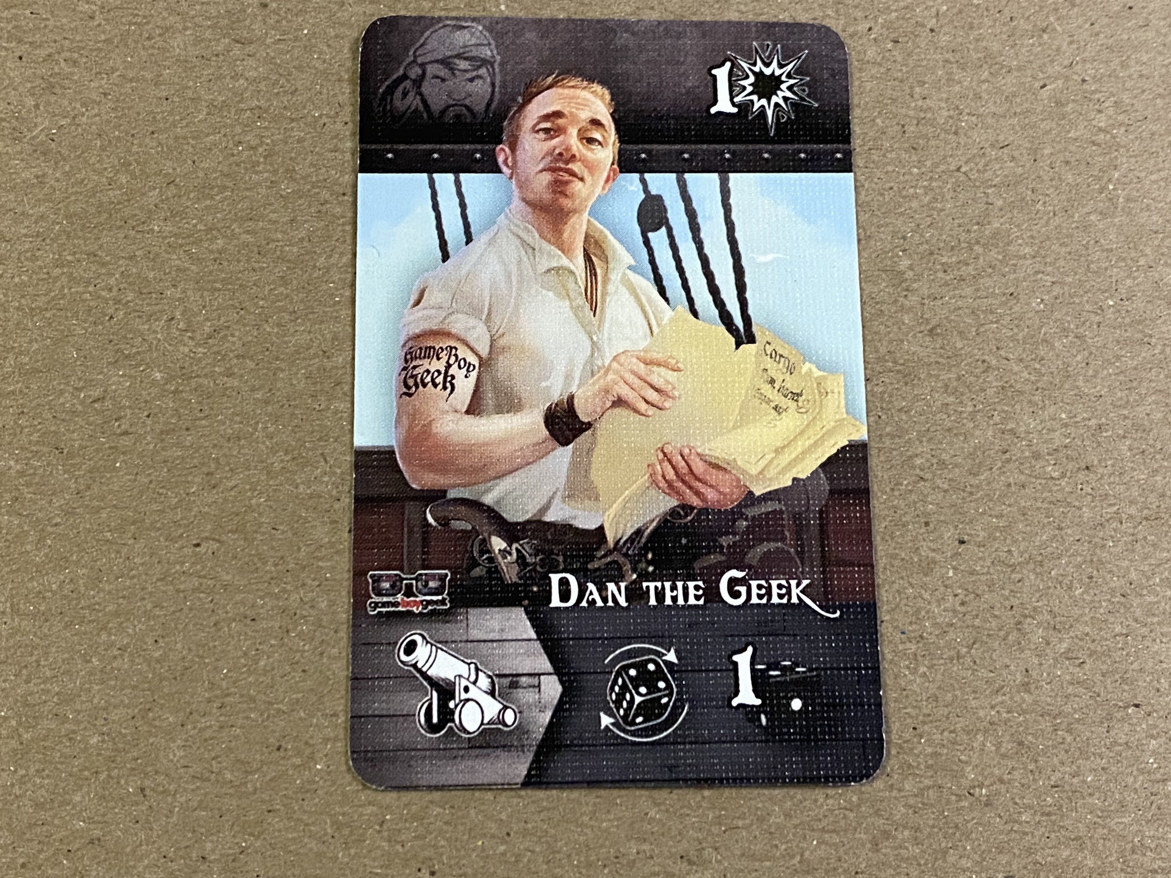 Tiny Epic Pirates: Dan the Geek