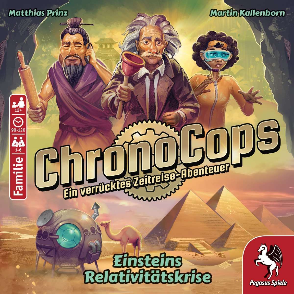 ChronoCops: Einstein's Relativity Crisis box art