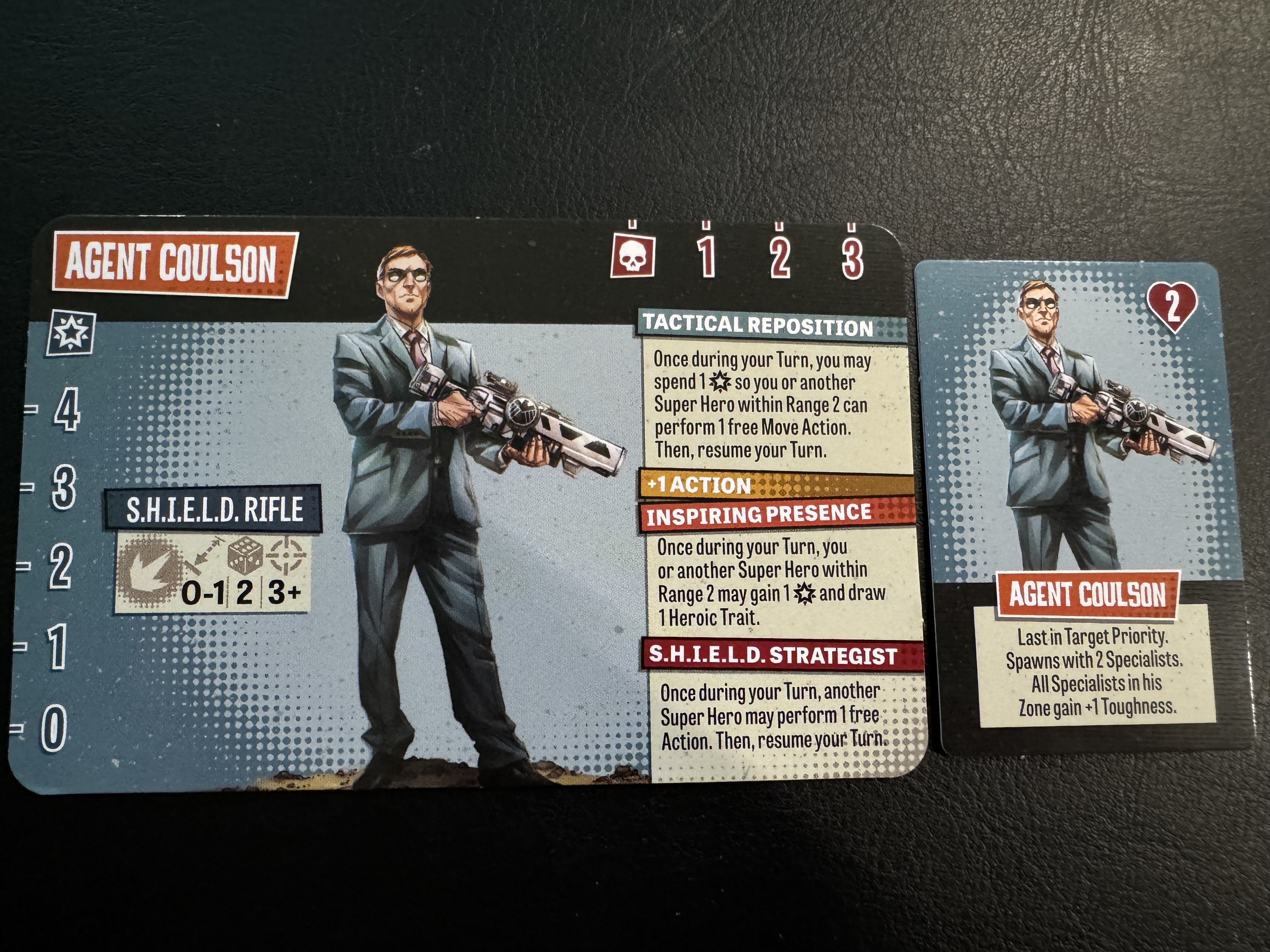 Marvel Zombies: A Zombicide Game – Agent Coulson Promo Cards