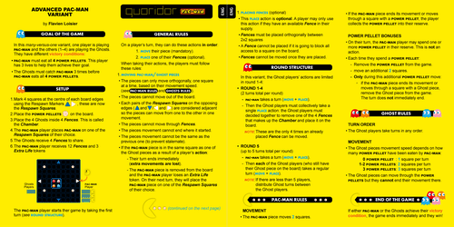 Official advanced variant | Quoridor Pac-Man