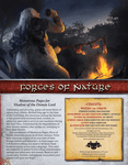 RPG Item: Forces of Nature