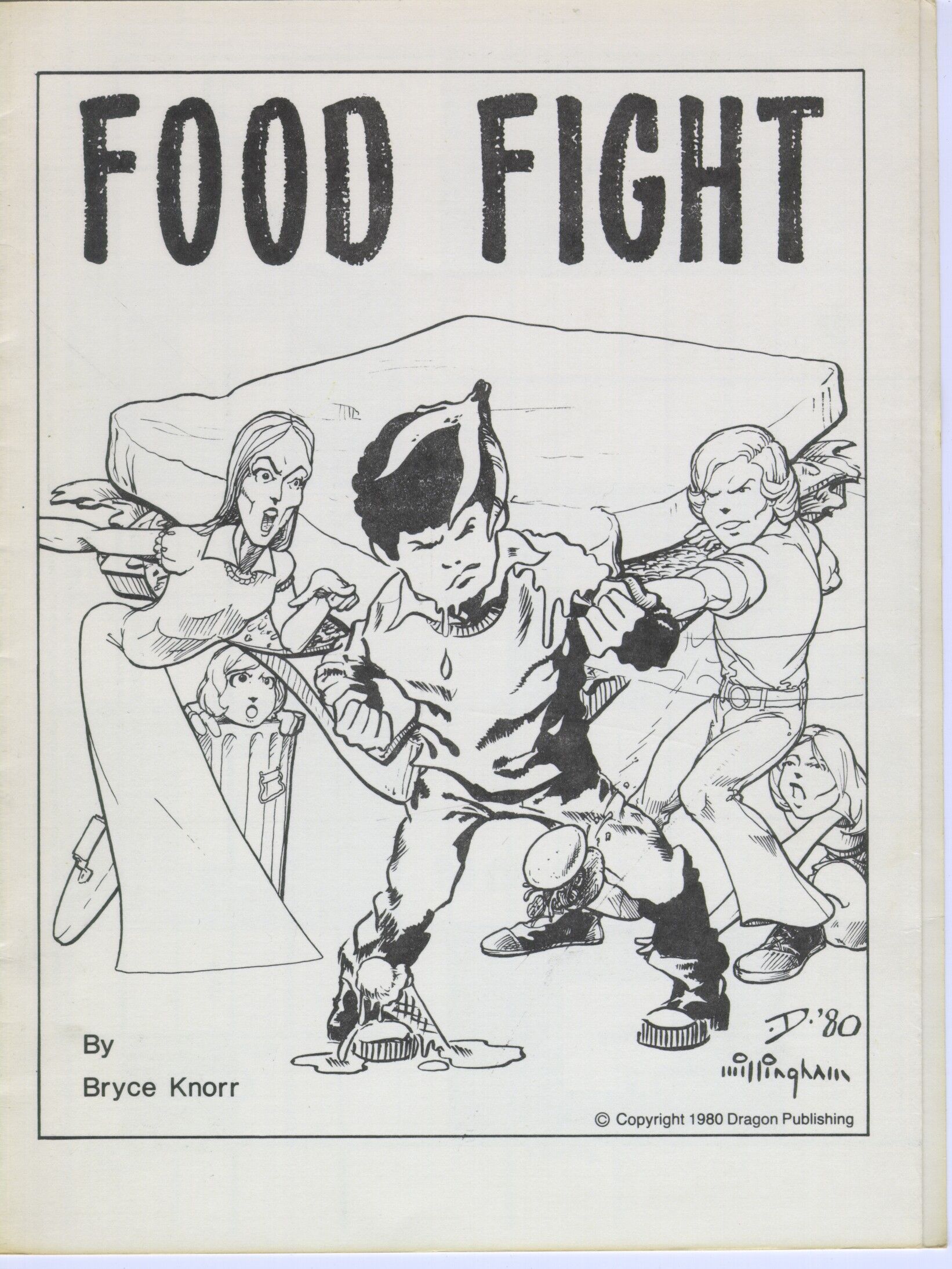 Boîte du jeu Food Fight