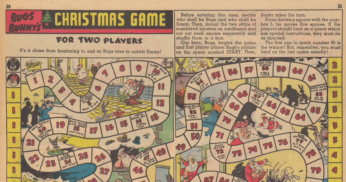 Bugs Bunny's Christmas Game | Board Game | BoardGameGeek
