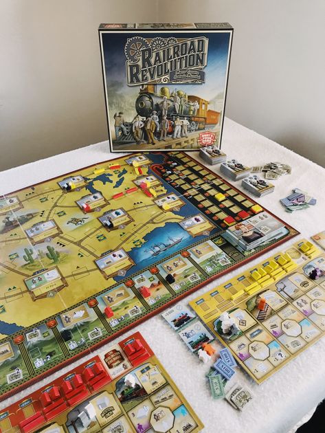 Balkan Railways Train Strategy Board Game by Rio Grande Games