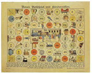Neues Reisespiel mit Hindernissen