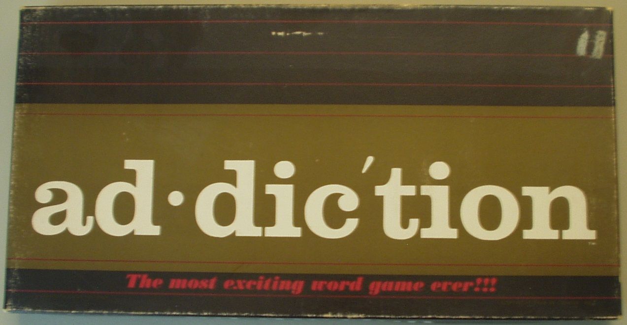 Ad.dic'tion box art