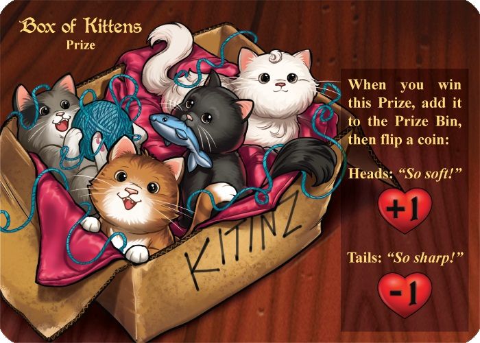 The Red Dragon Inn: Box of Kittens Promo Card