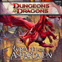 Dungeons & Dragons: Wrath of Ashardalon Board Game Cover Artwork
