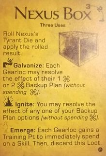 Too Many Bones: Nexus Box