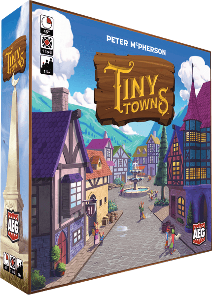Tiny Towns, Alderac Entertainment Group, 2019