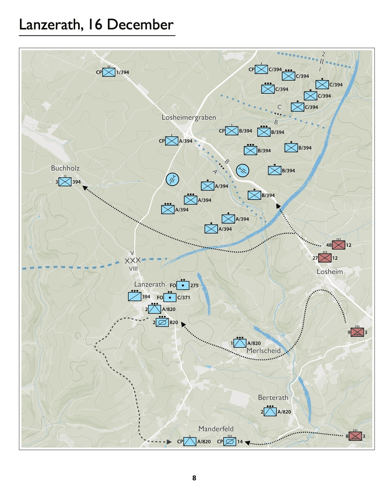Units in the game | Lanzerath Ridge