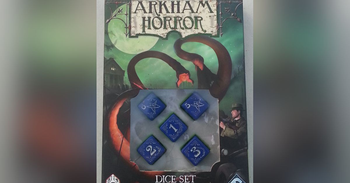 arkham horror card game dice RPG Arkham Horror Official Dice Set